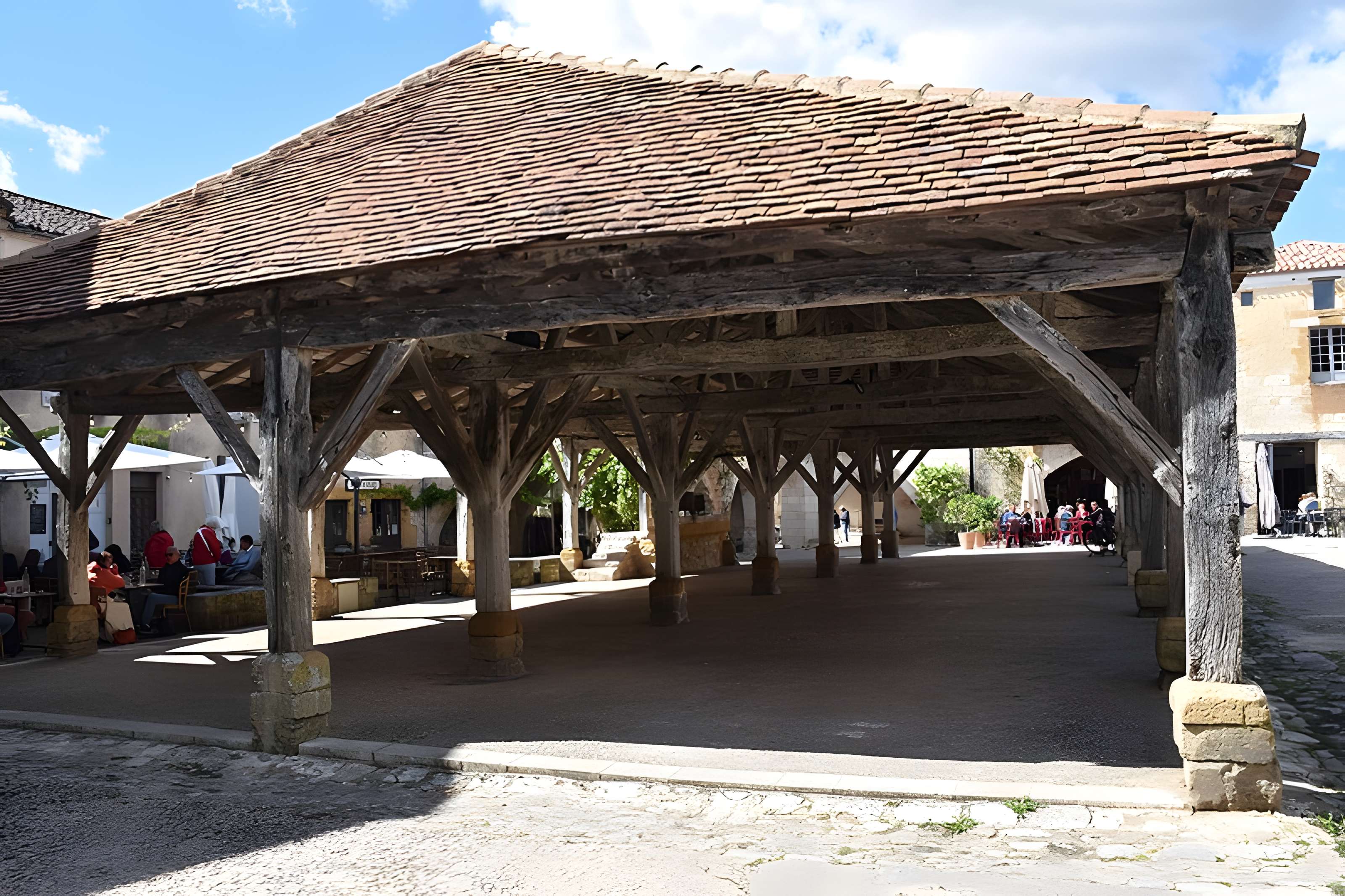 Halle centrale de Monpazier