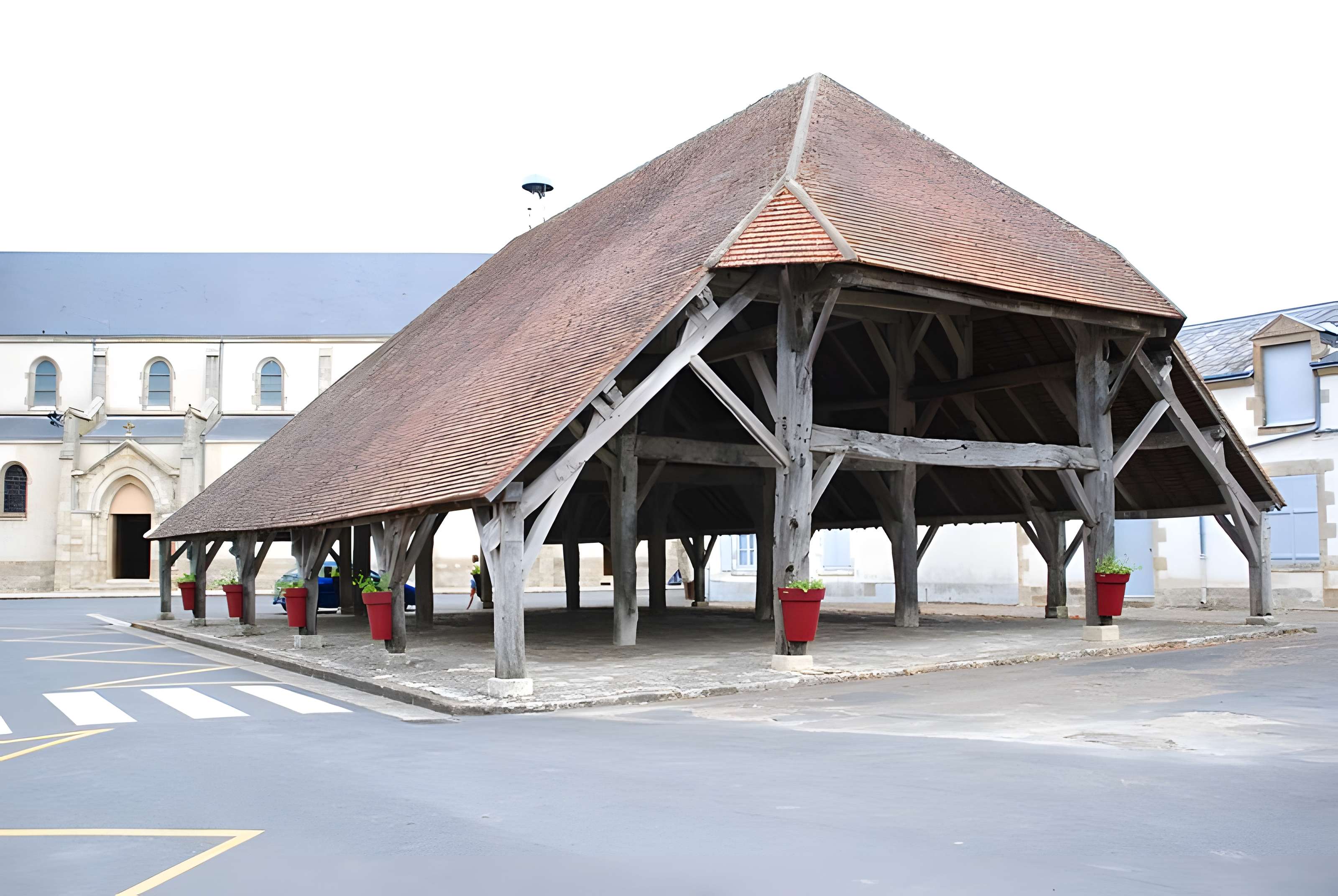 Halle d'Aschères-le-Marché