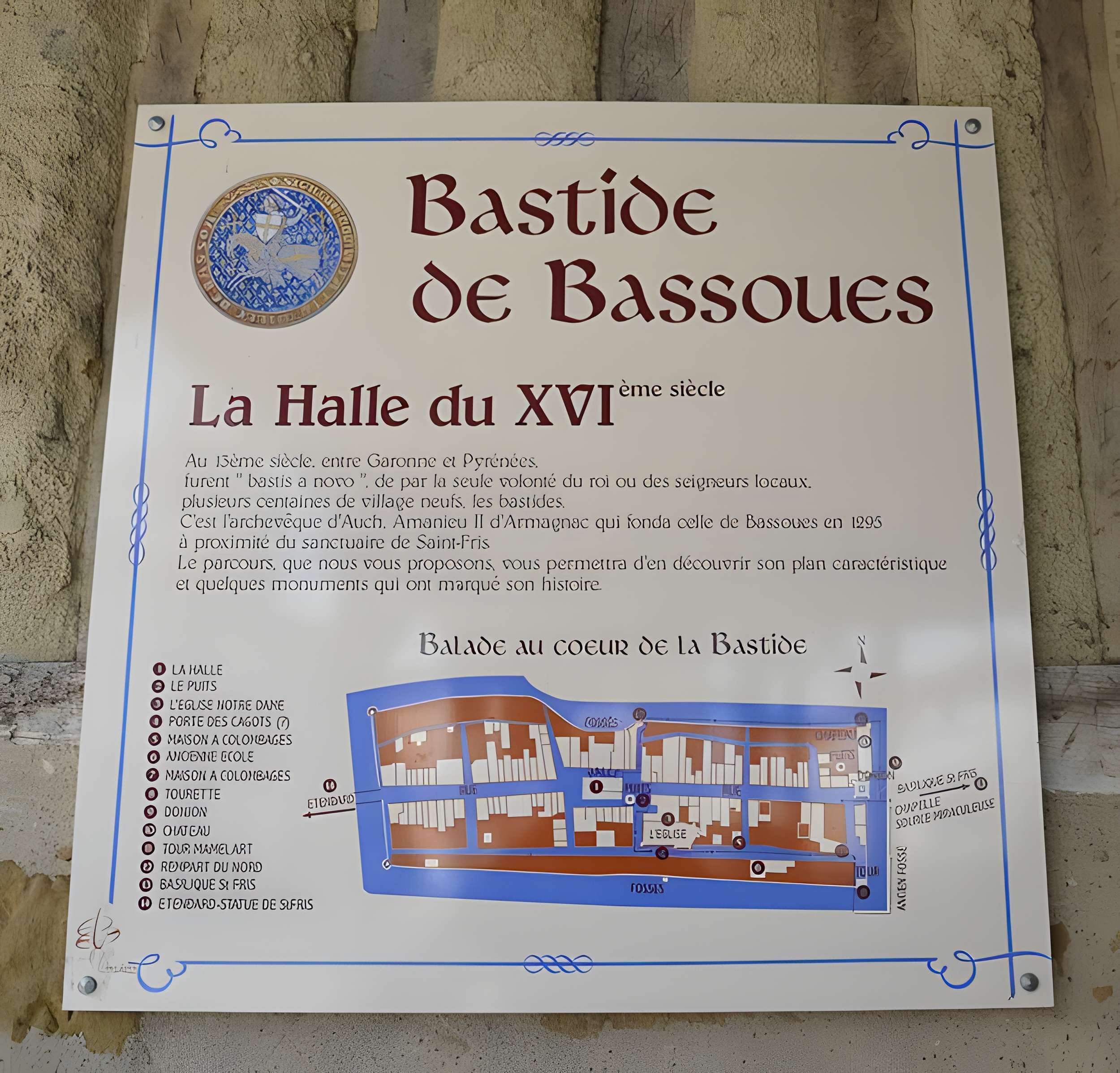 Halle de Bassoues