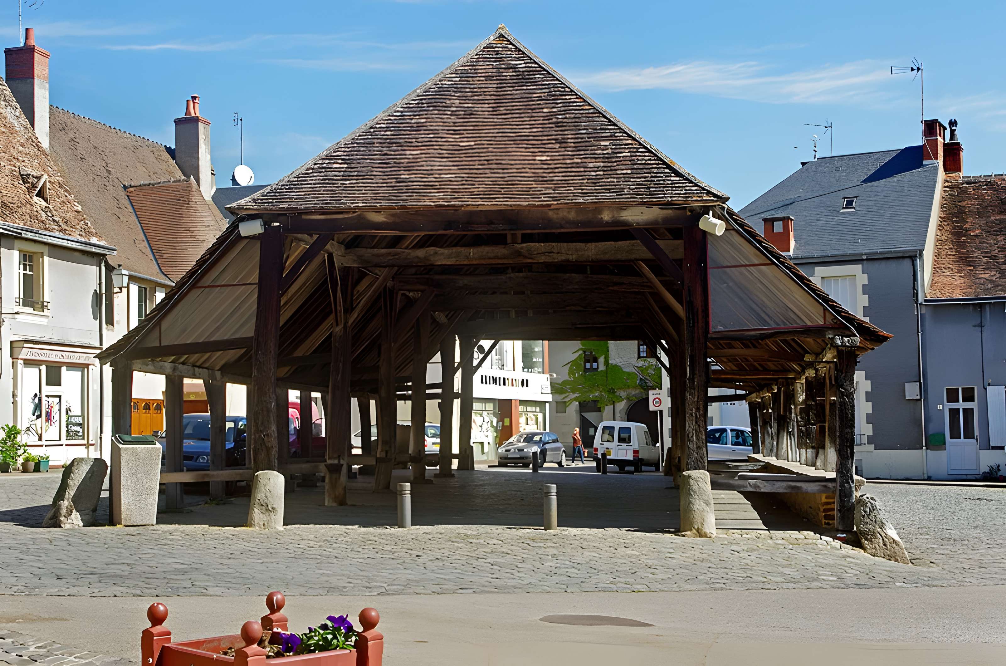 Halle de Sainte-Sévère-sur-Indre