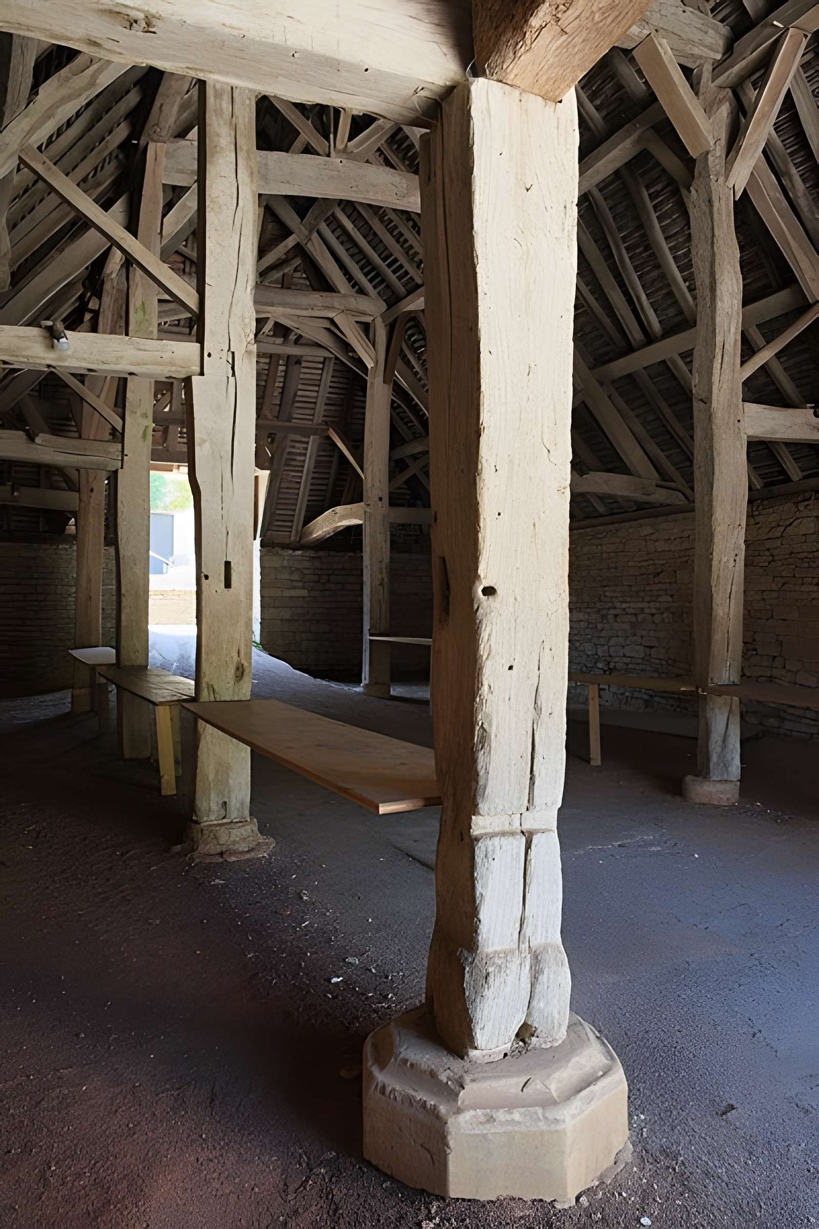 Halles de Brancion à Martailly-lès-Brancion