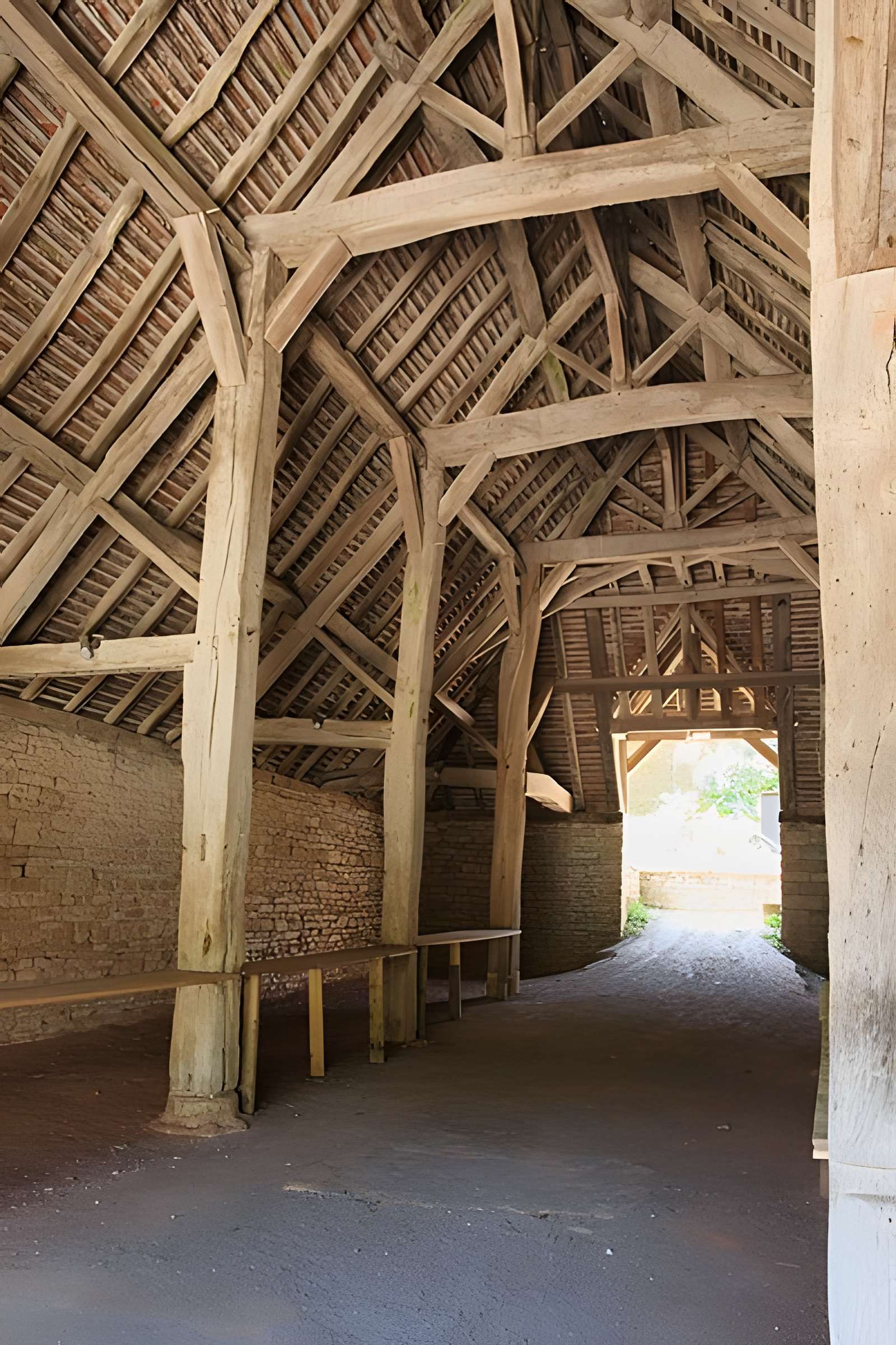 Halles de Brancion à Martailly-lès-Brancion
