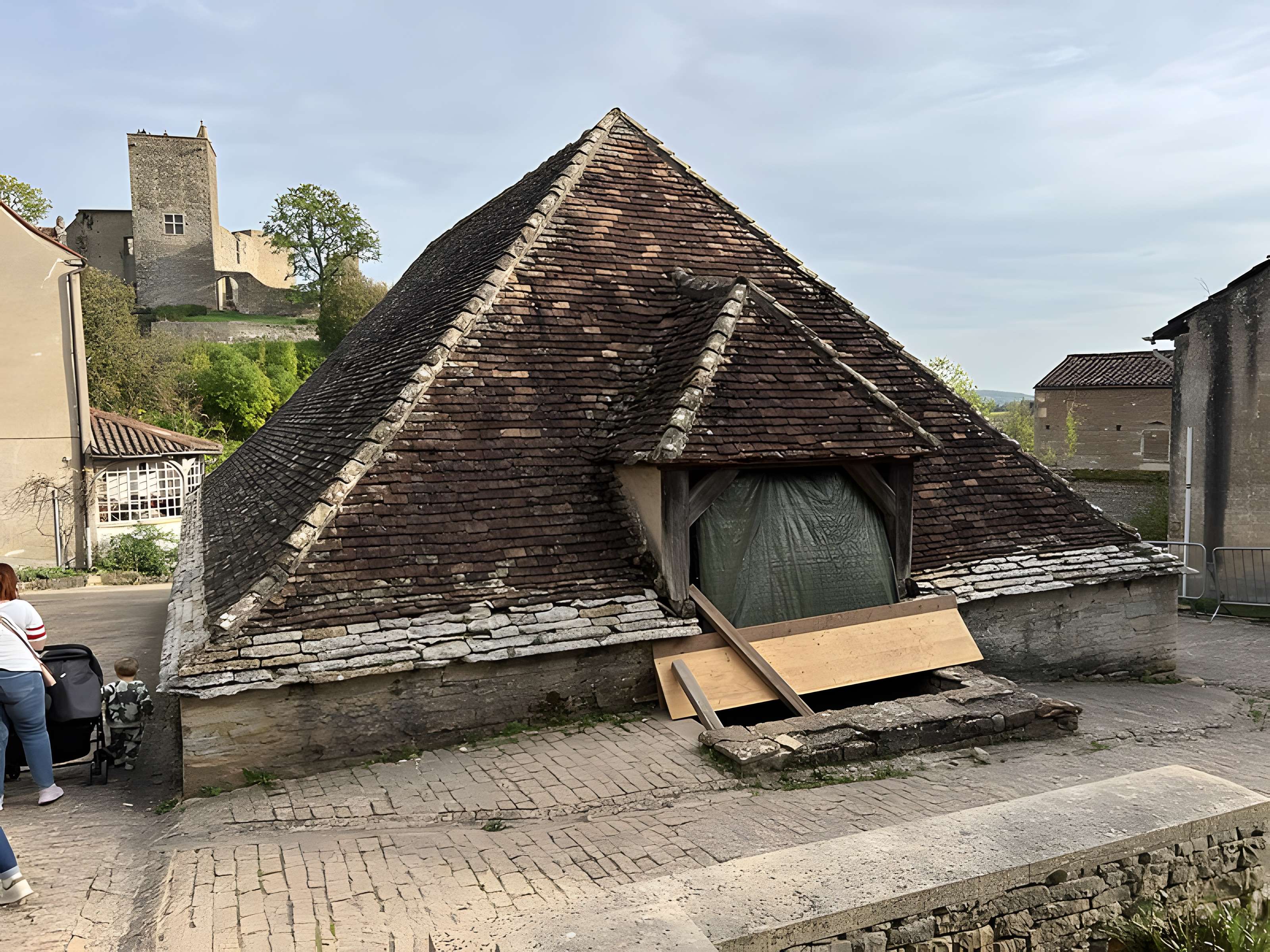 Halles de Brancion à Martailly-lès-Brancion