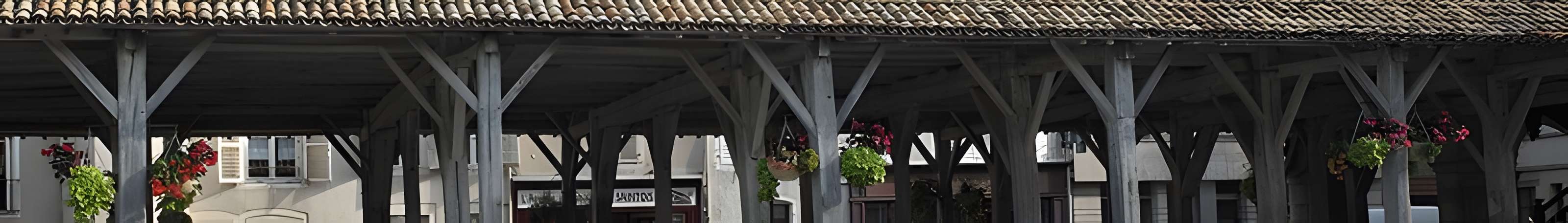 Halles, Mairie, Palais de Justice
