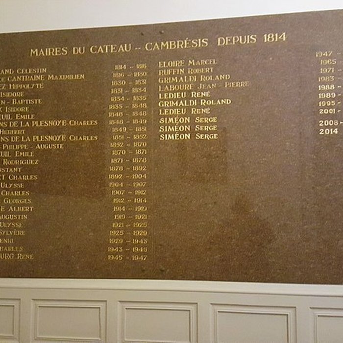 Photo de Hôtel de ville du Cateau-Cambrésis