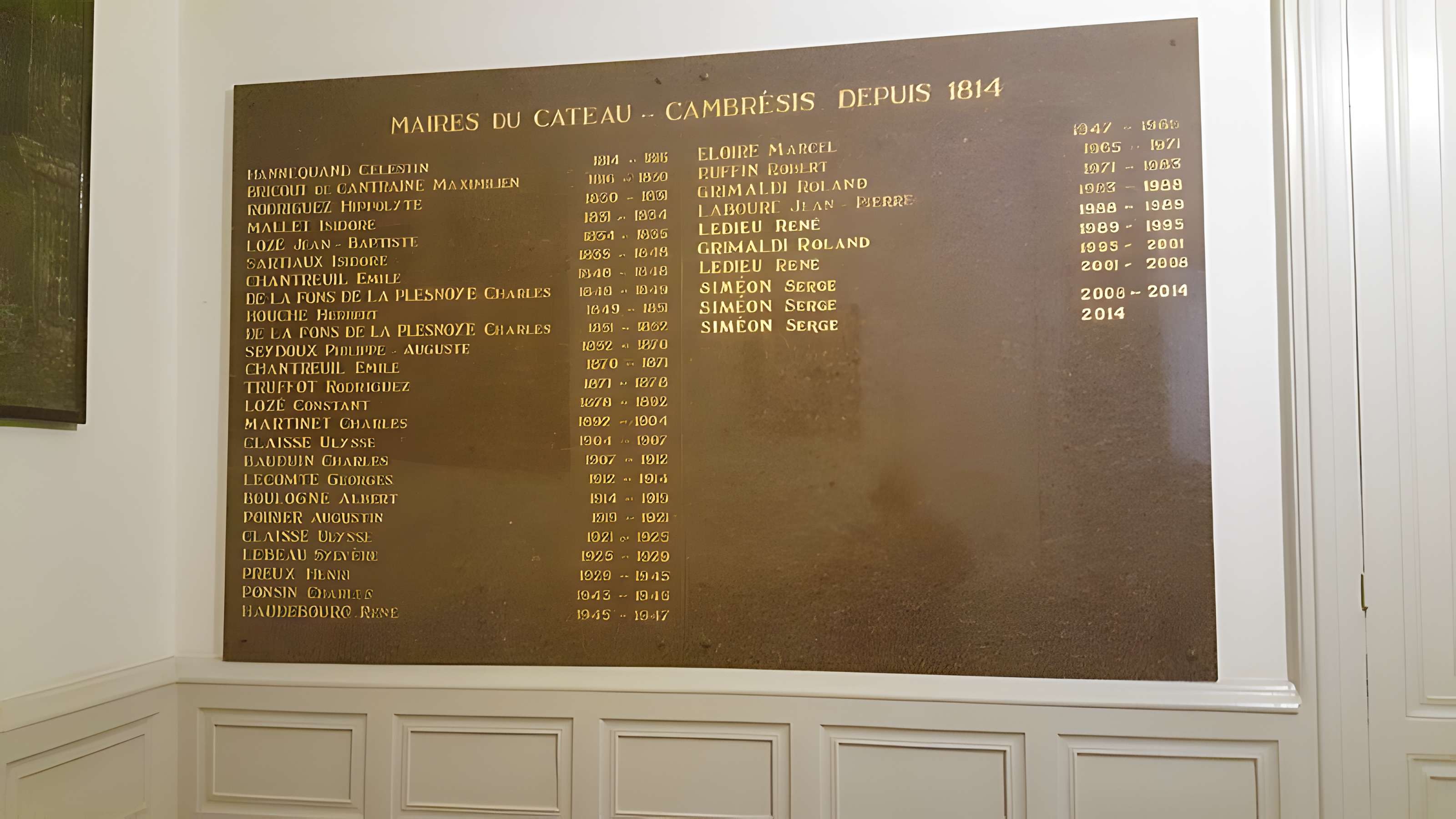 Hôtel de ville du Cateau-Cambrésis