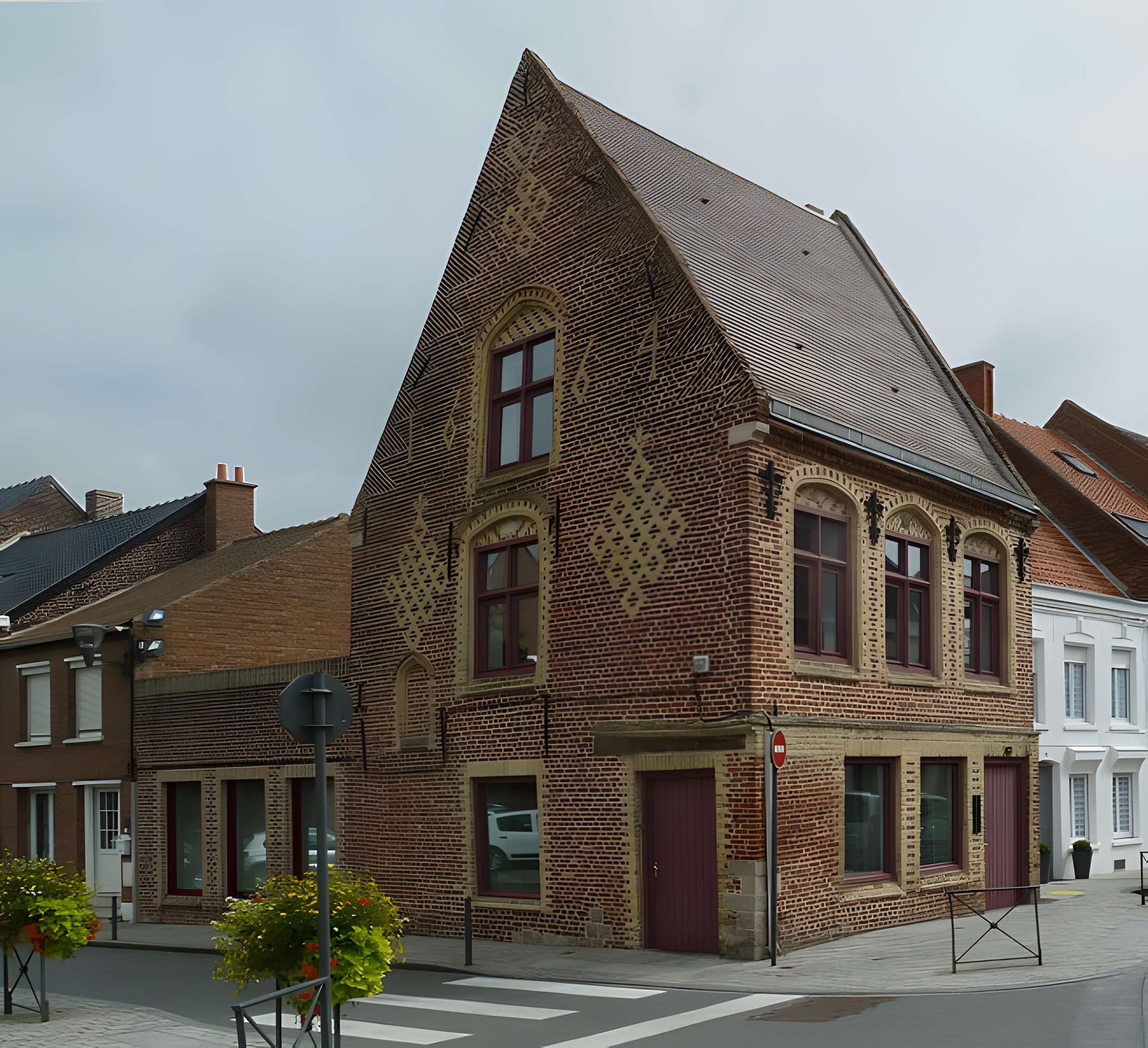 Immeuble Au Coq Estaminet à Steenvoorde 