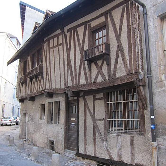 Photo de Maison à pan de bois, 13-15 Rue Thiémanté à Besançon