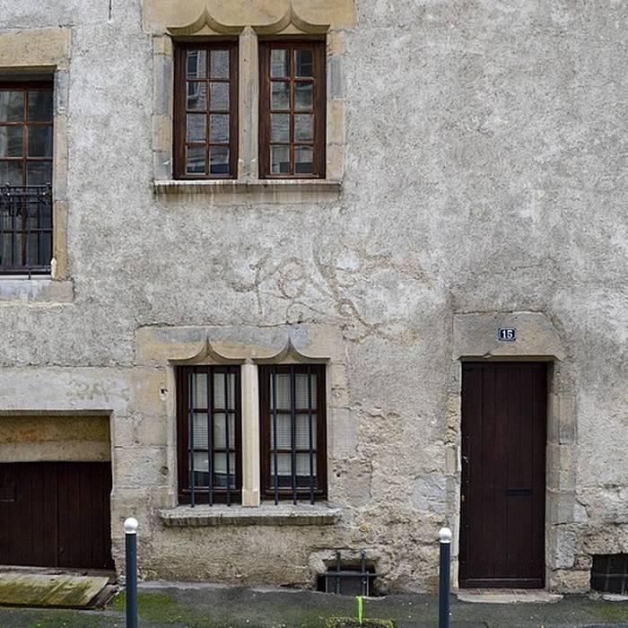 Photo de Maison à pan de bois, 13-15 Rue Thiémanté à Besançon