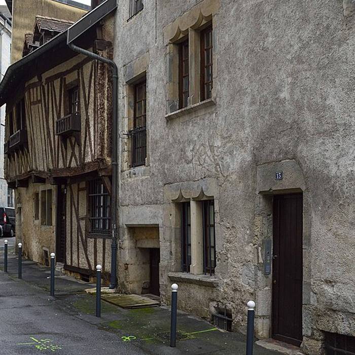 Photo de Maison à pan de bois, 13-15 Rue Thiémanté à Besançon
