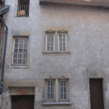 Maison à pan de bois, 13-15 Rue Thiémanté à Besançon