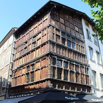 Maison de bois à Mâcon