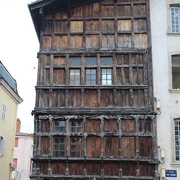 Maison de bois à Mâcon