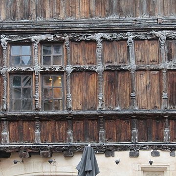 Maison de bois à Mâcon