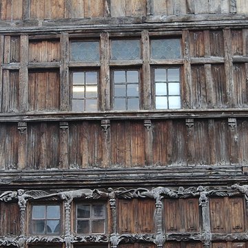 Maison de bois à Mâcon