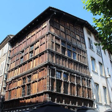 Maison de bois à Mâcon