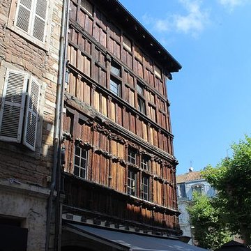 Maison de bois à Mâcon