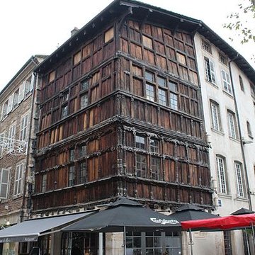 Maison de bois à Mâcon