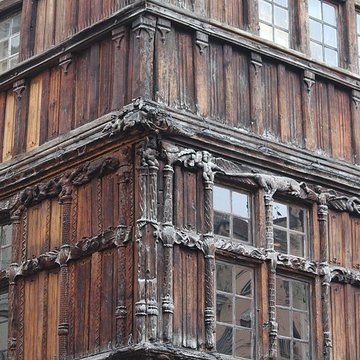 Maison de bois à Mâcon