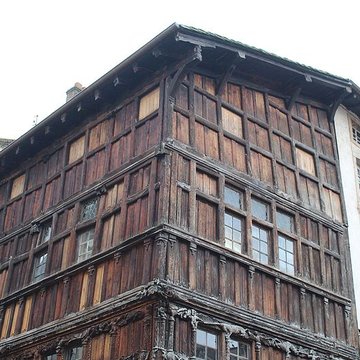 Maison de bois à Mâcon