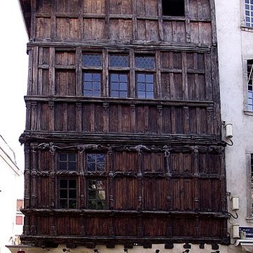 Maison de bois à Mâcon