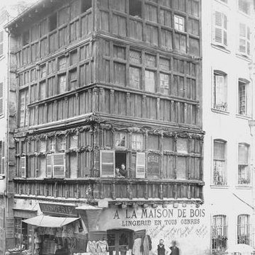 Maison de bois à Mâcon