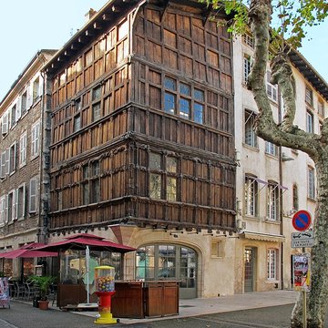 Maison de bois à Mâcon