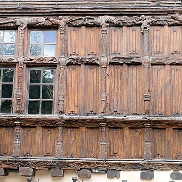 Maison de bois à Mâcon