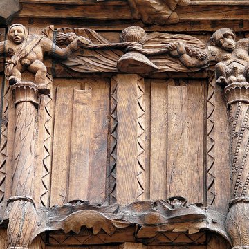 Maison de bois à Mâcon