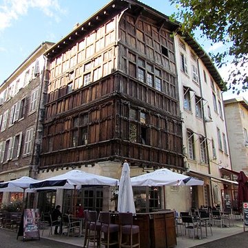 Maison de bois à Mâcon