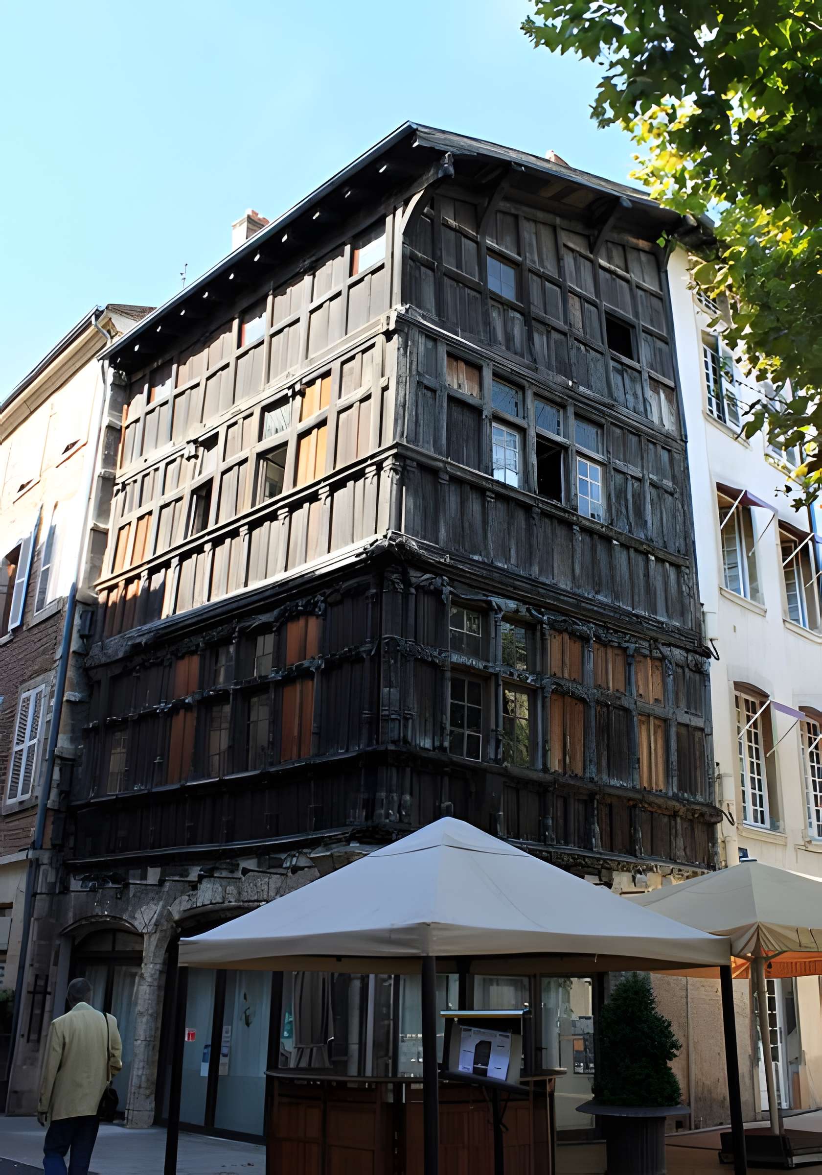 Maison de bois à Mâcon