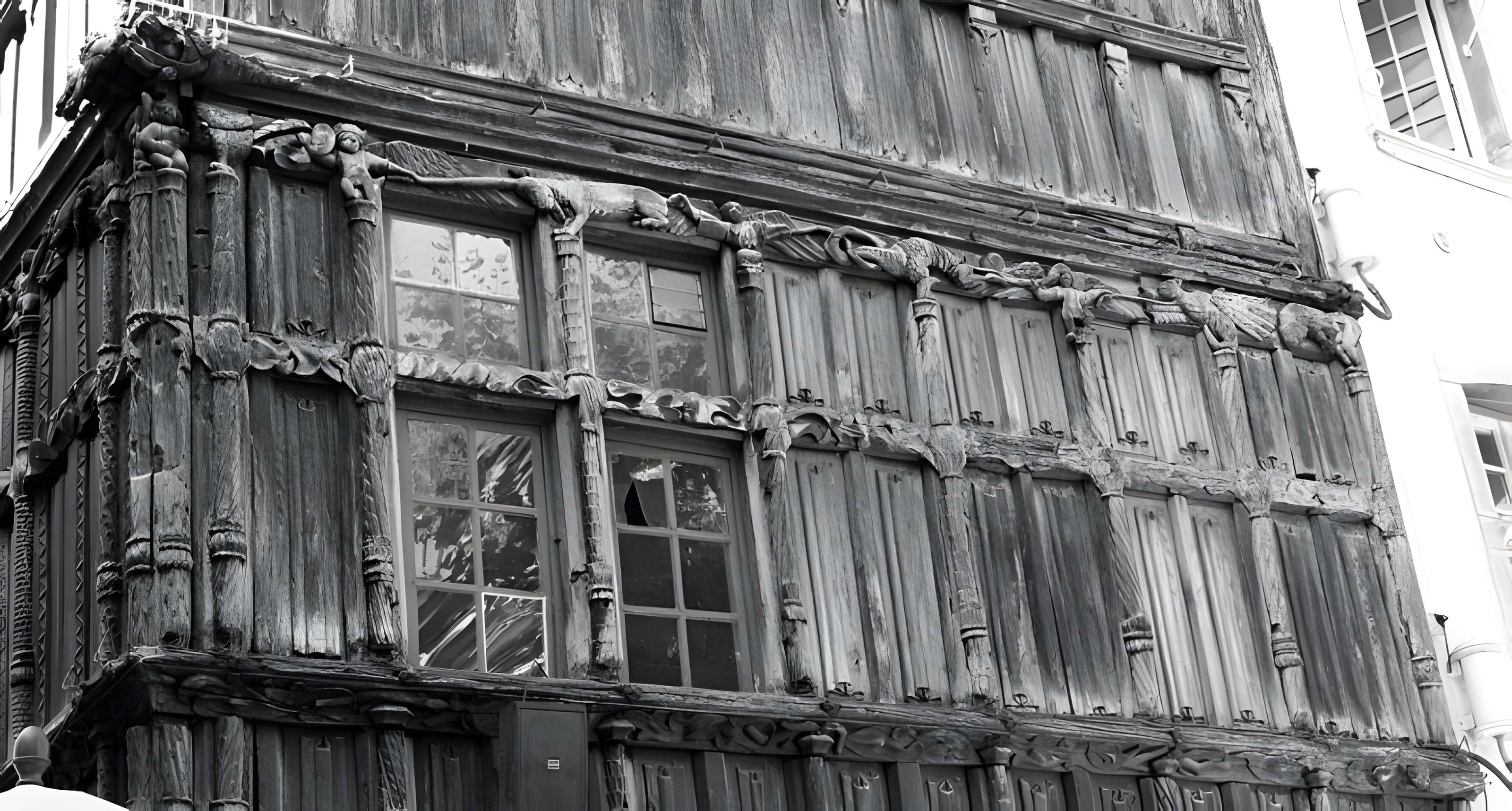 Maison de bois à Mâcon