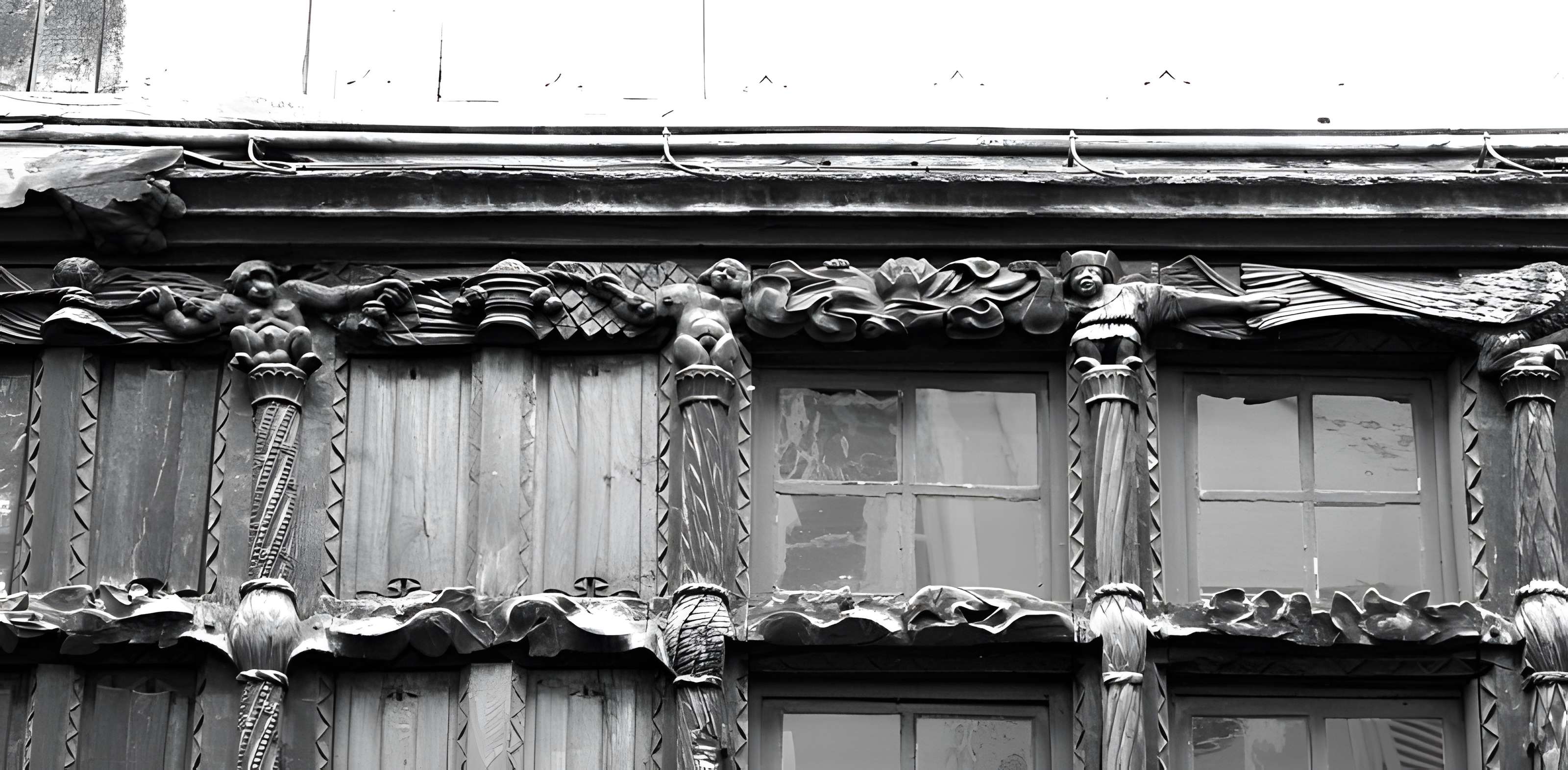 Maison de bois à Mâcon