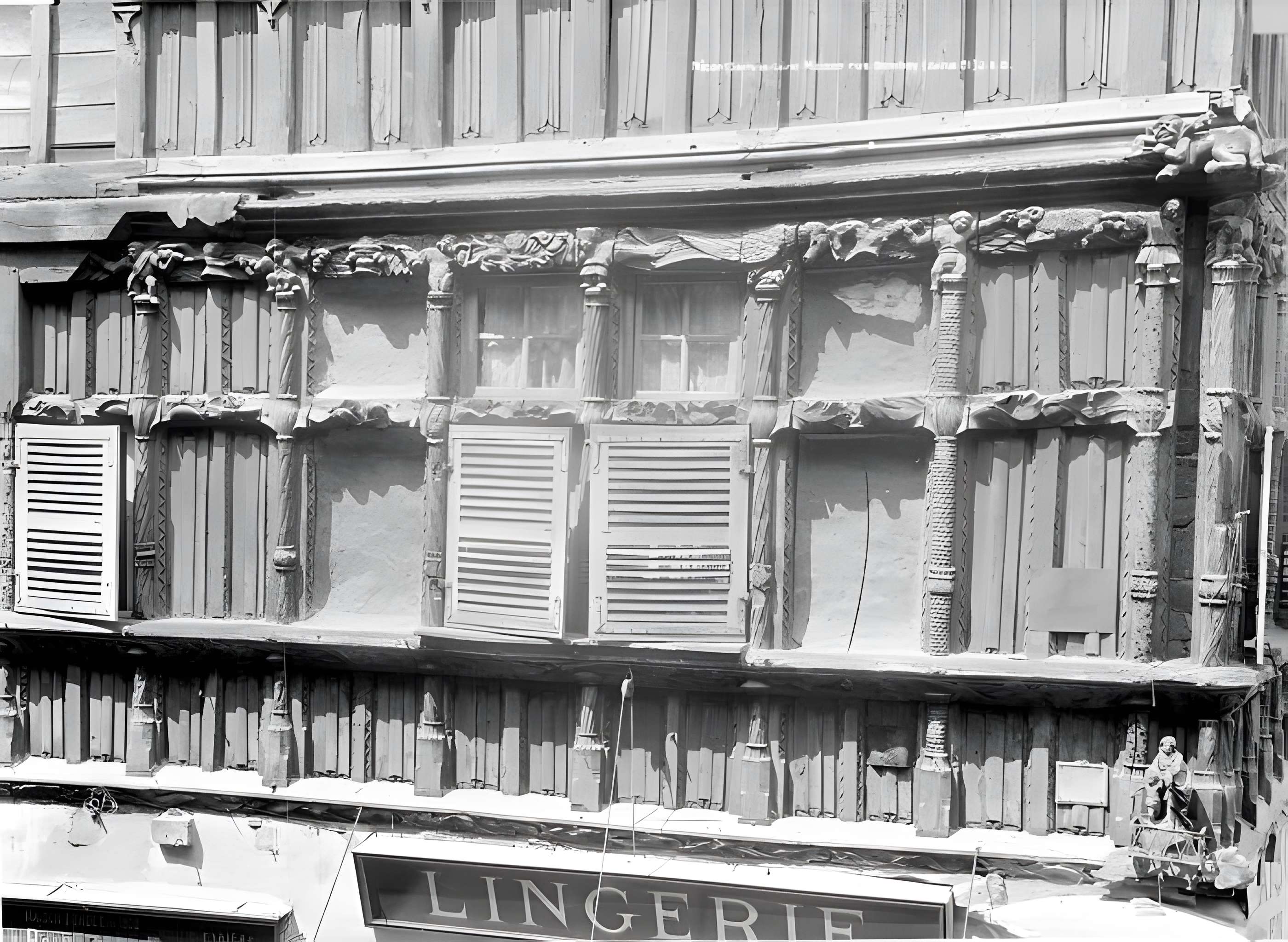 Maison de bois à Mâcon