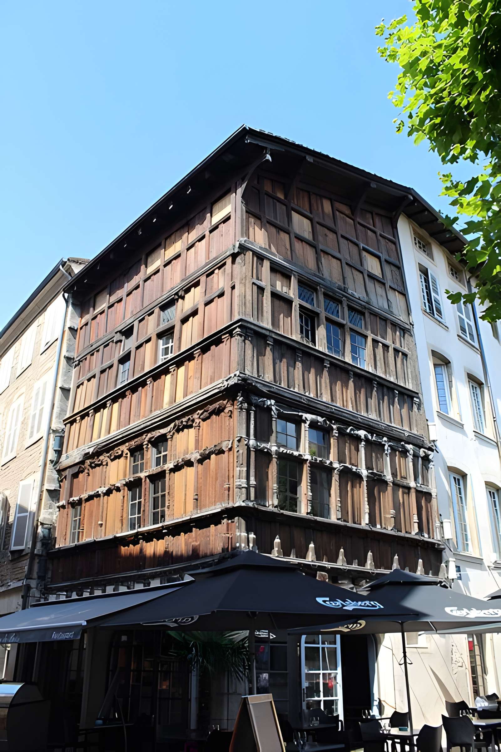 Maison de bois à Mâcon