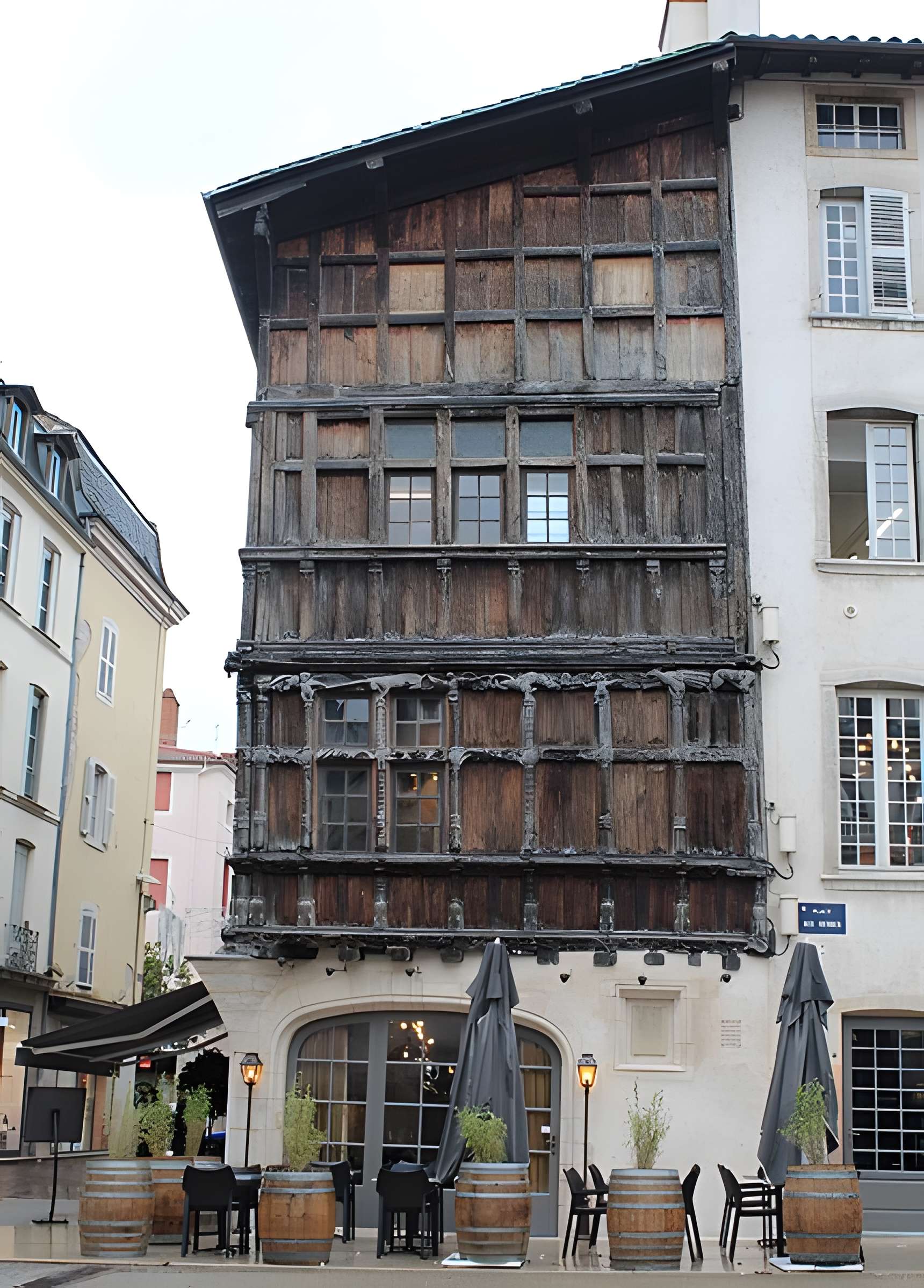 Maison de bois à Mâcon