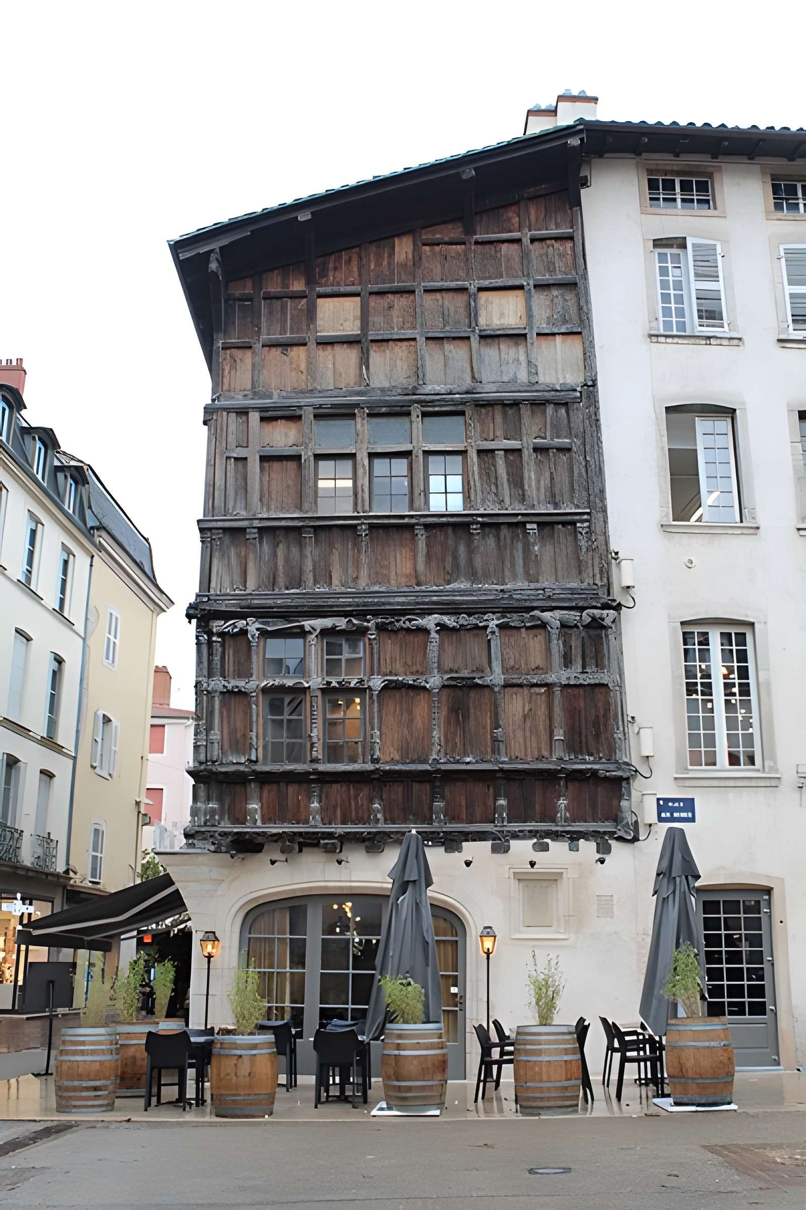 Maison de bois à Mâcon