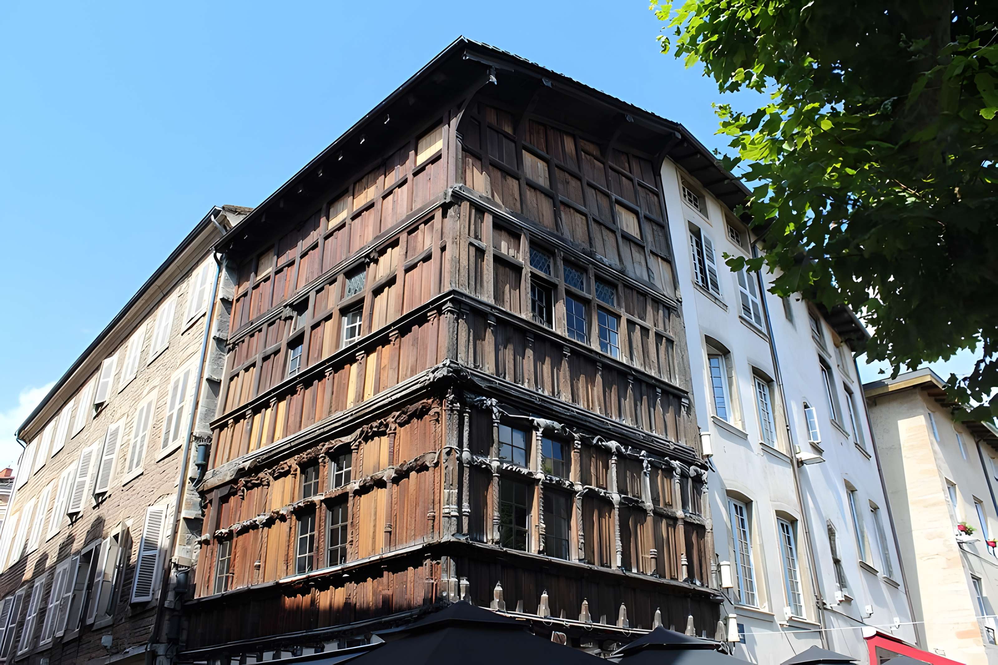 Maison de bois à Mâcon