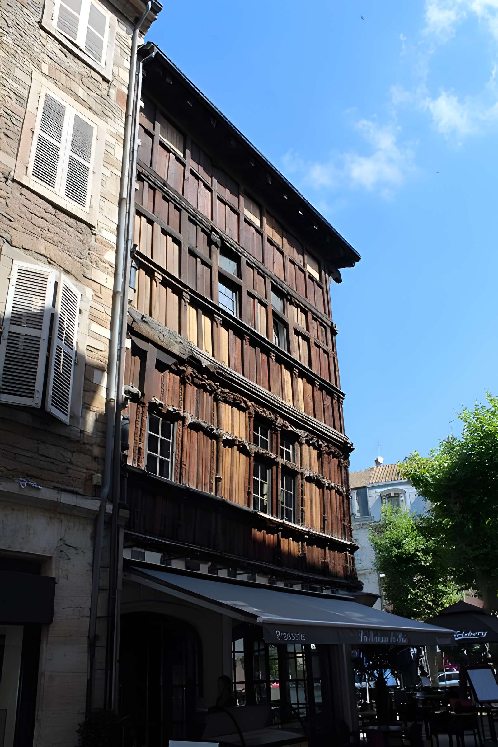 Maison de bois à Mâcon
