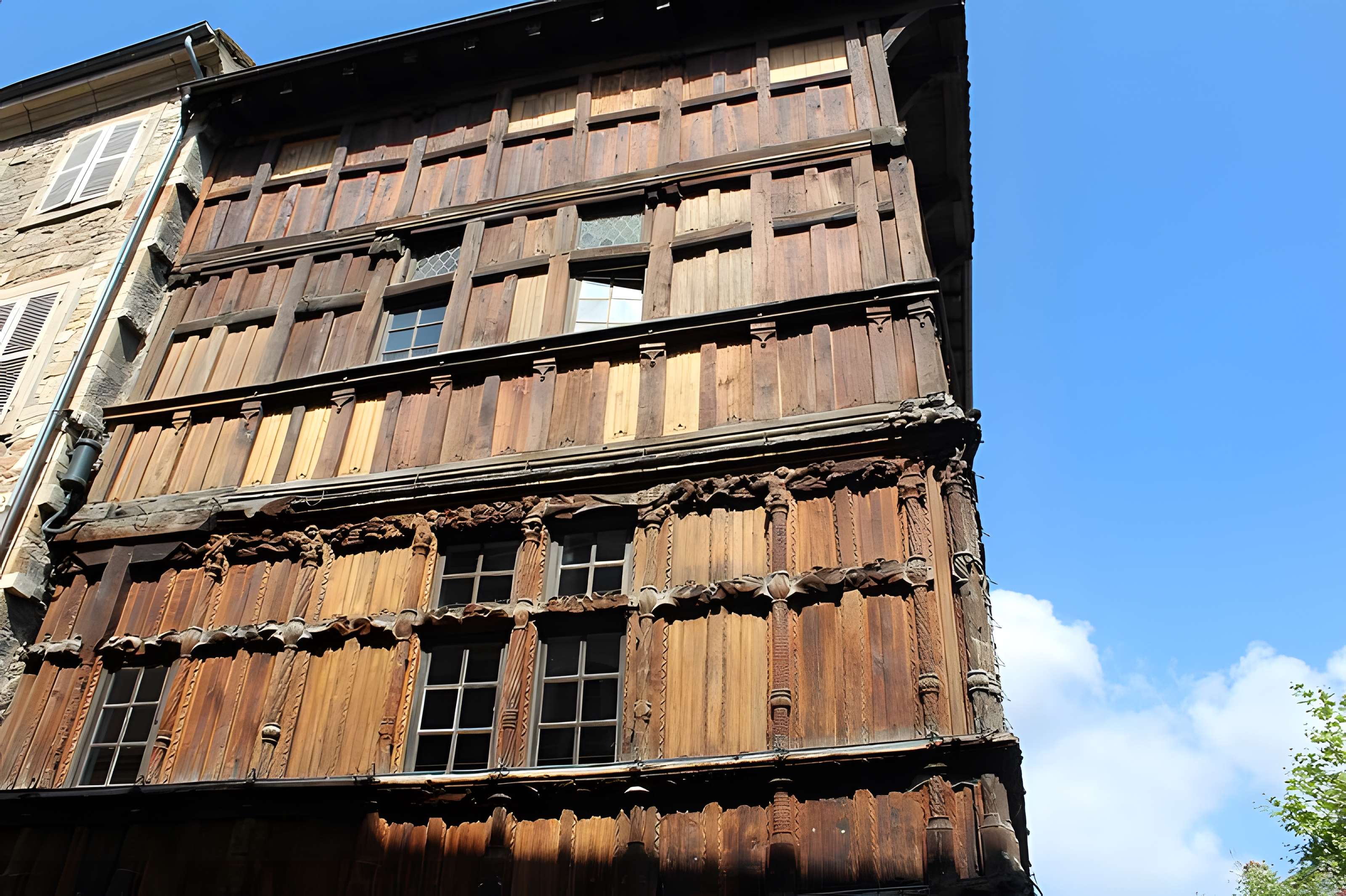 Maison de bois à Mâcon