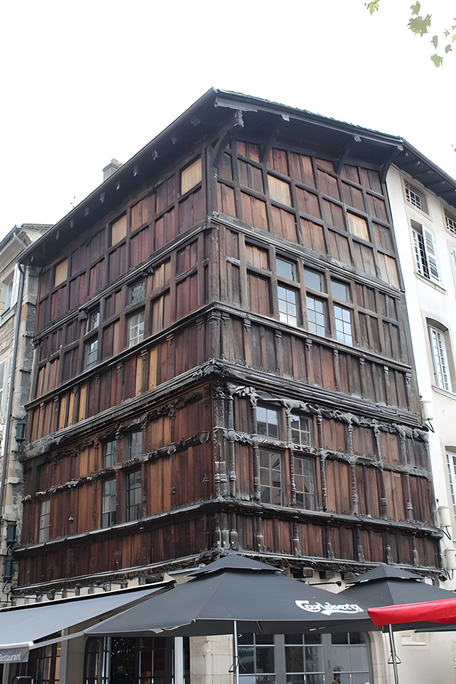 Maison de bois à Mâcon