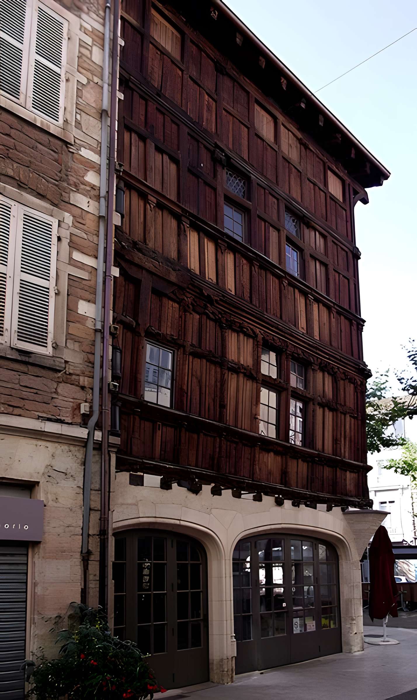 Maison de bois à Mâcon