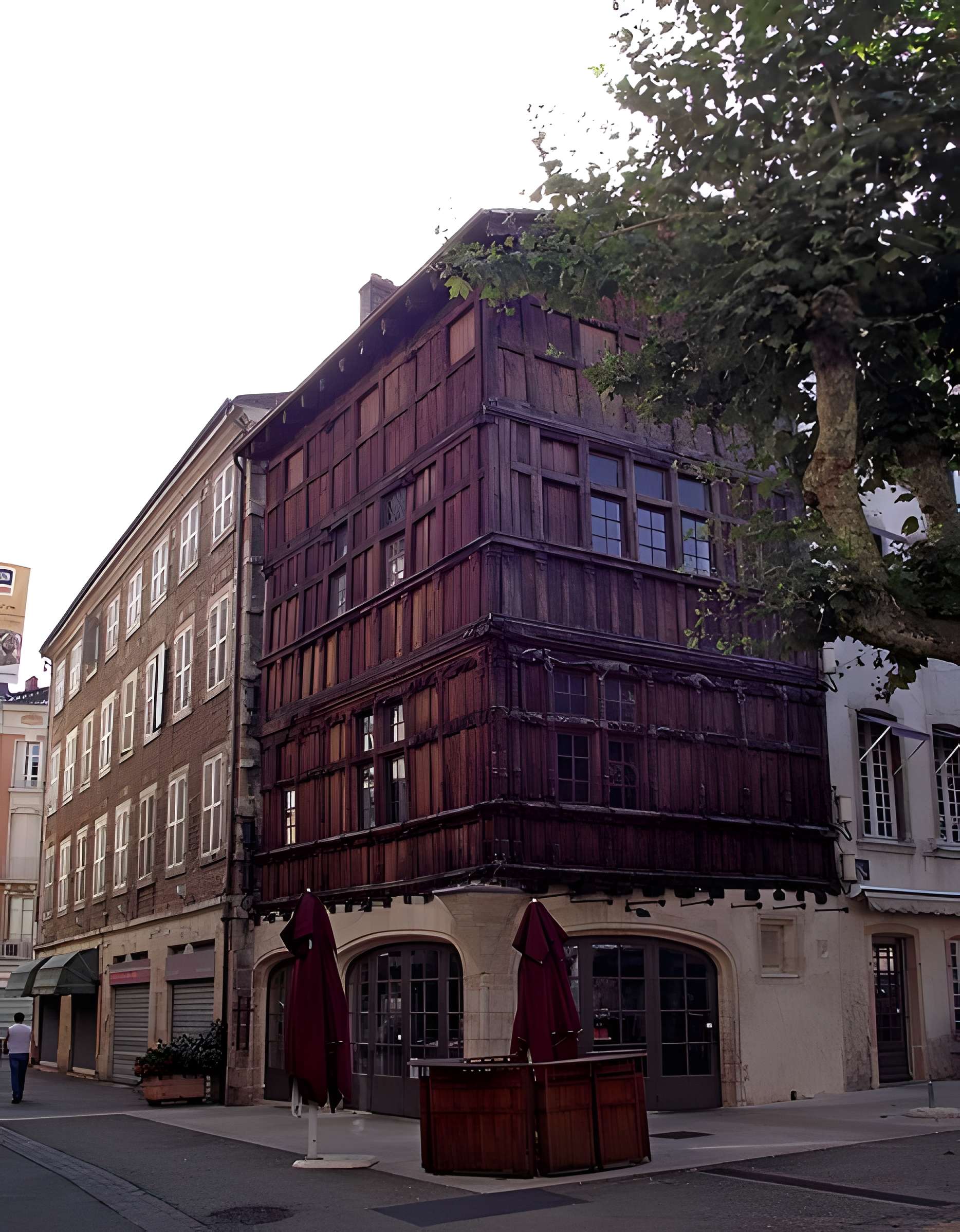 Maison de bois à Mâcon