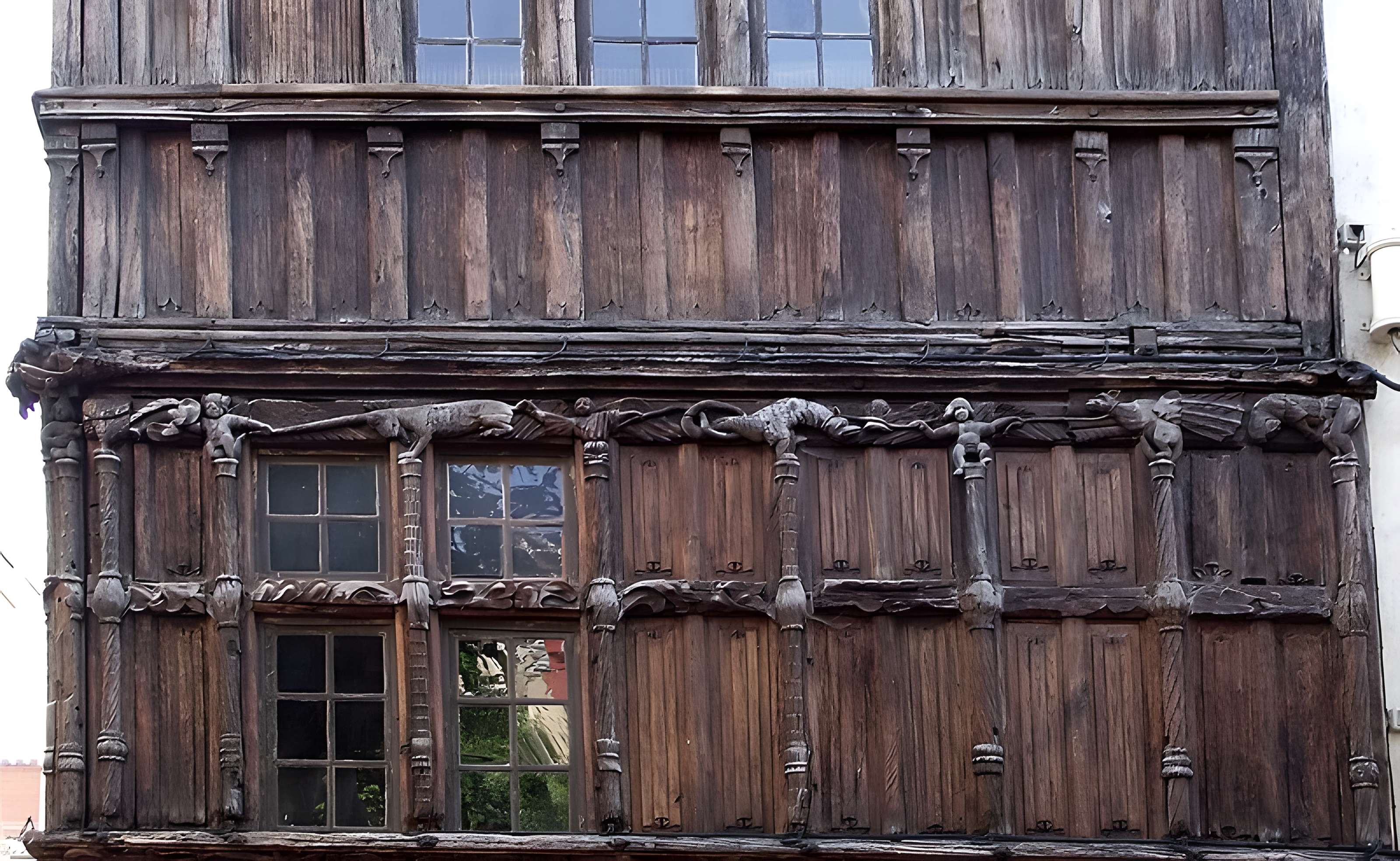 Maison de bois à Mâcon