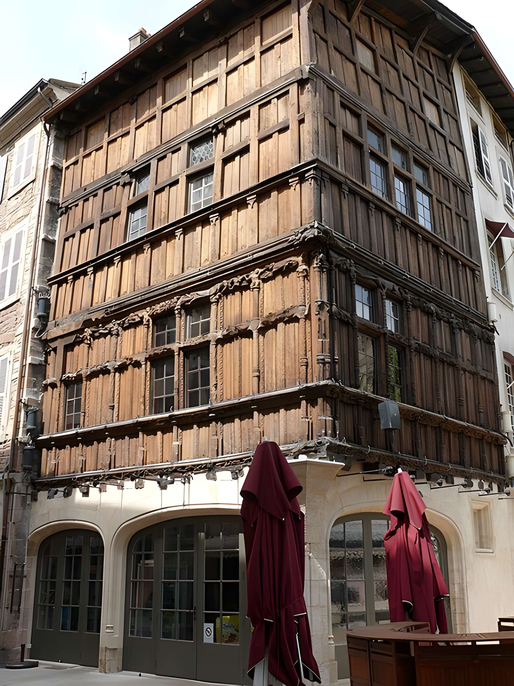 Maison de bois à Mâcon