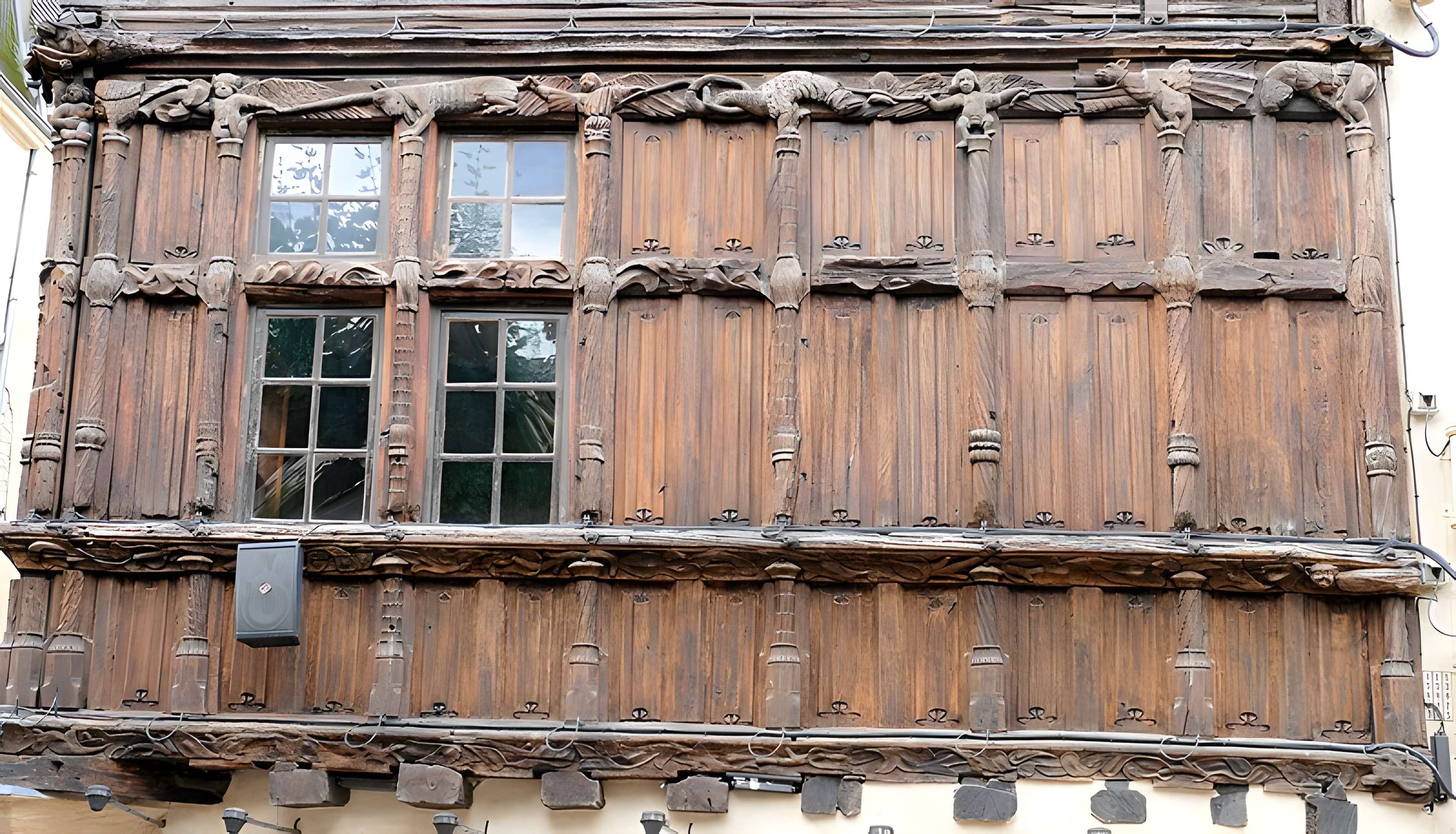 Maison de bois à Mâcon