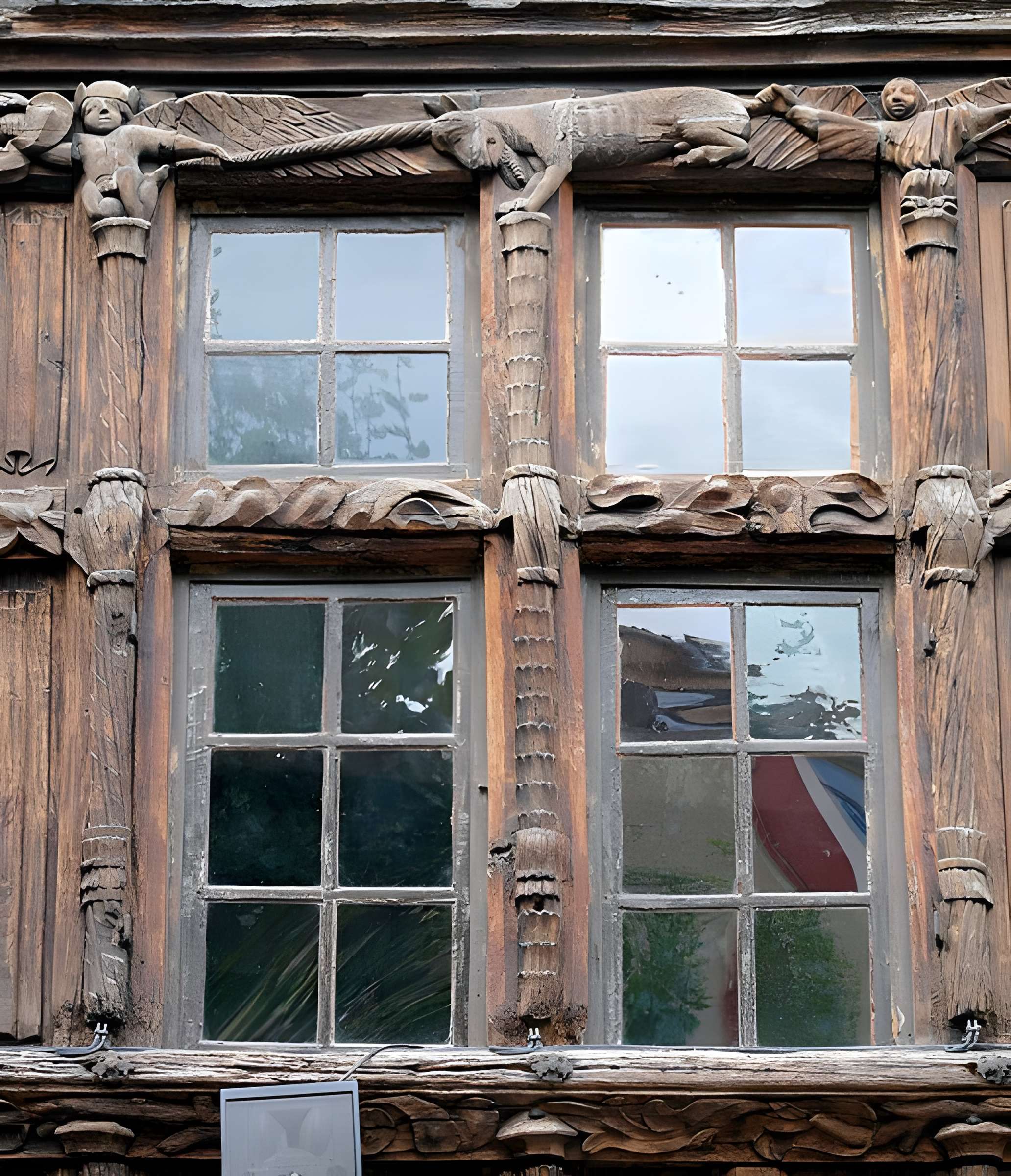 Maison de bois à Mâcon
