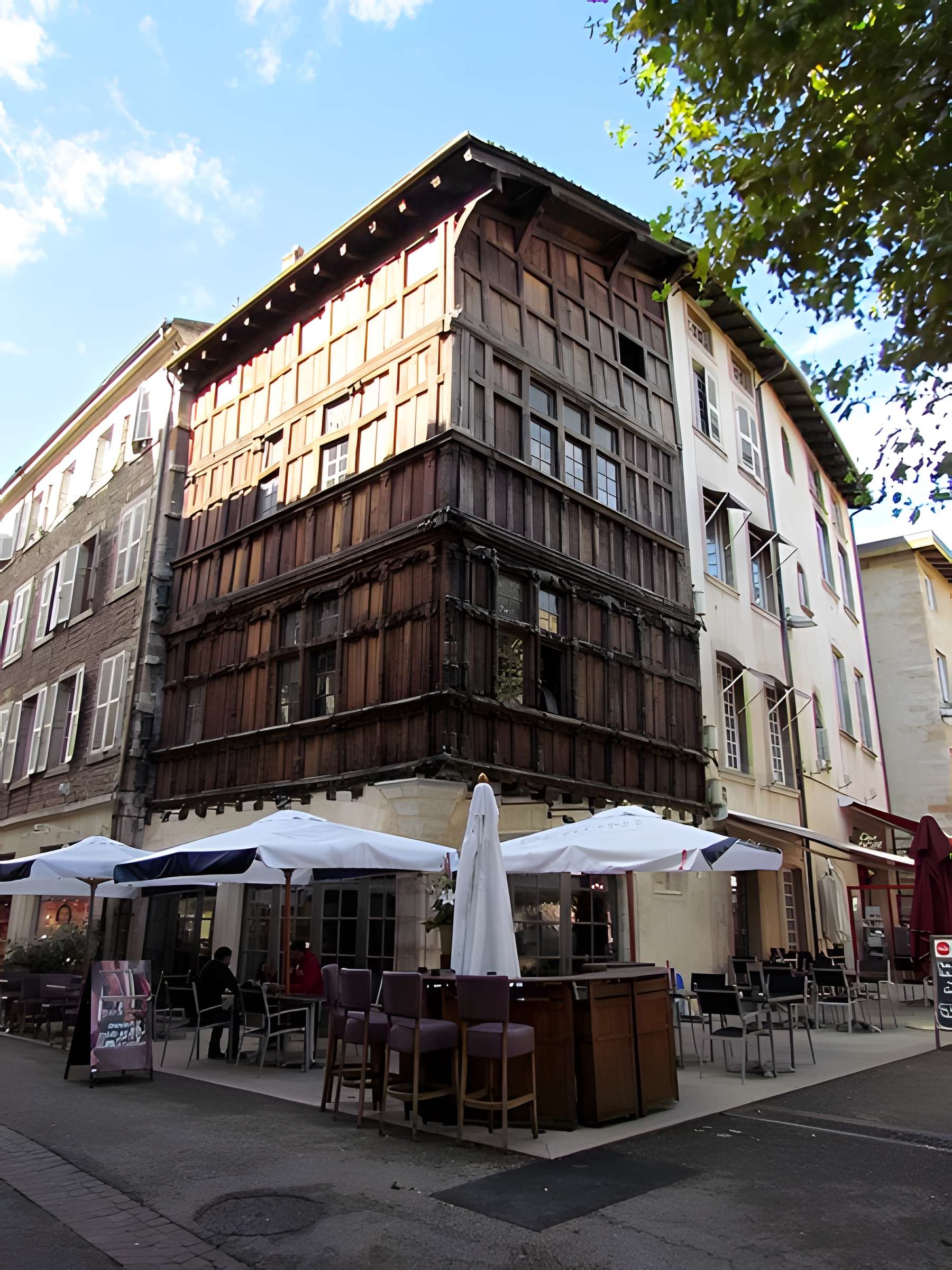 Maison de bois à Mâcon