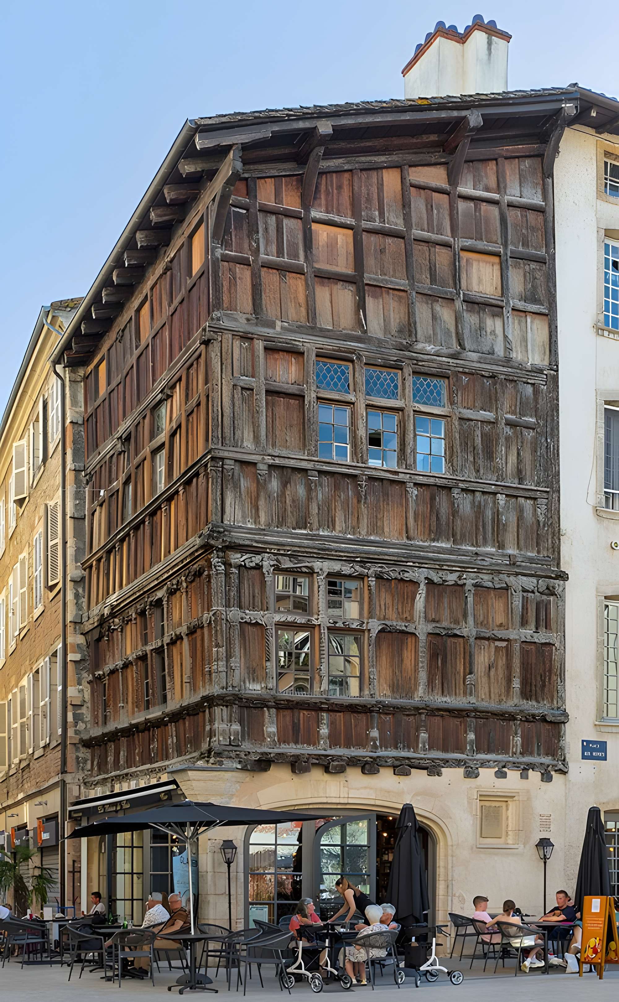 Maison de bois à Mâcon