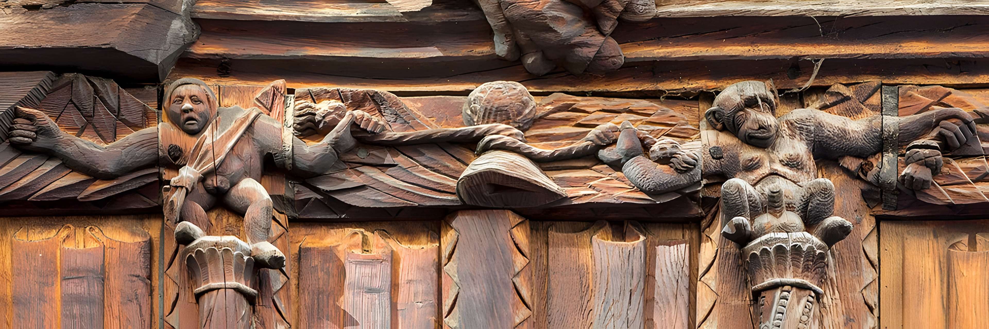 Maison de bois à Mâcon